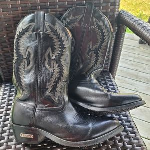 Vintage Harley Davidson Biker Boots